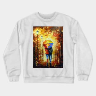 A bright walk for tw Crewneck Sweatshirt